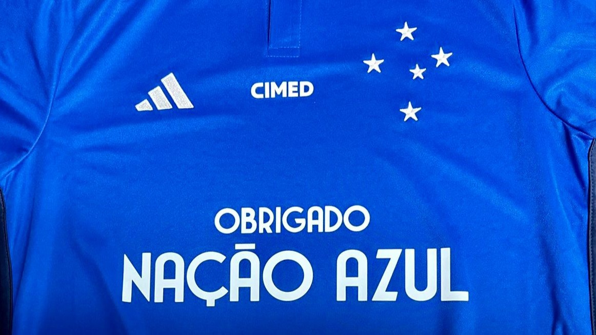 Betfair cede próprio espaço na camisa para Cruzeiro homenagear seus torcedores