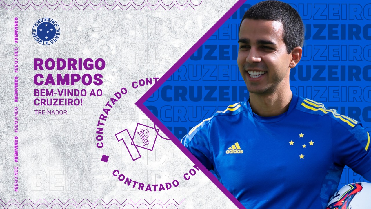 Rodrigo Campos é o novo treinador do time feminino do Cruzeiro 