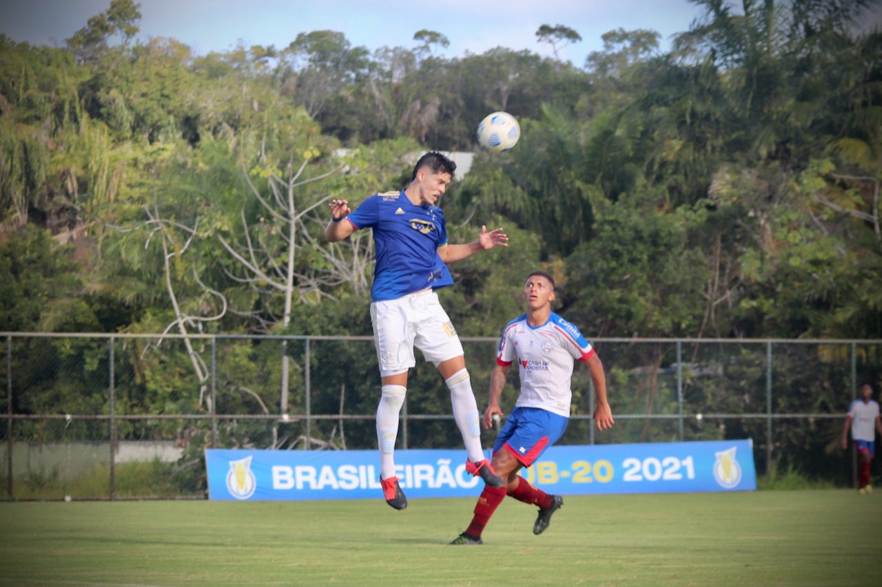 De virada! Cruzeiro bate o Bahia e vence a segunda seguida no Brasileiro Sub-20