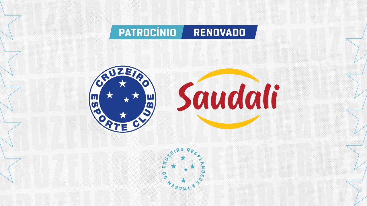 Cruzeiro e Frigorífico Saudali: parceria de sucesso se estende até dezembro de 2022